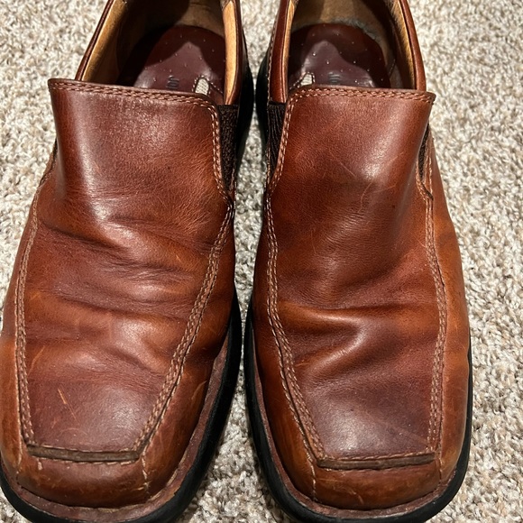 Johnston & Murphy Brown Leather Slip On - Picture 2 of 4